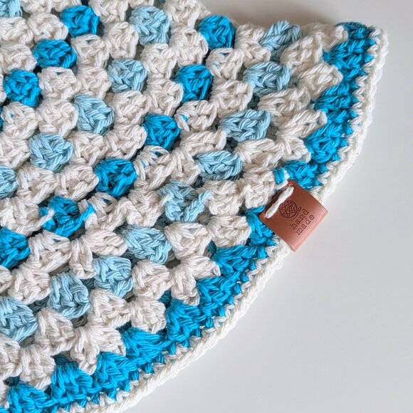 Handmade Crochet Bucket Hat - Picture 3 of 9